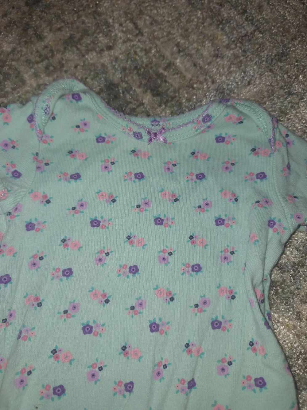 Lot Of 8- Baby Girls Assorted Short-Sleeve Onesie Set - Pastel Mix